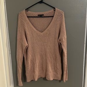 Pink long shirt from American eagle in size large